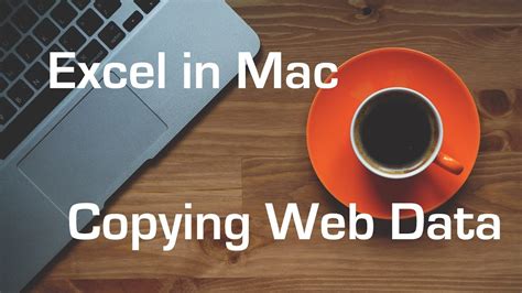 Copy Web Data into Excel