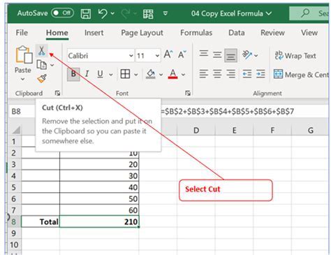 Methods for copying Excel formulas