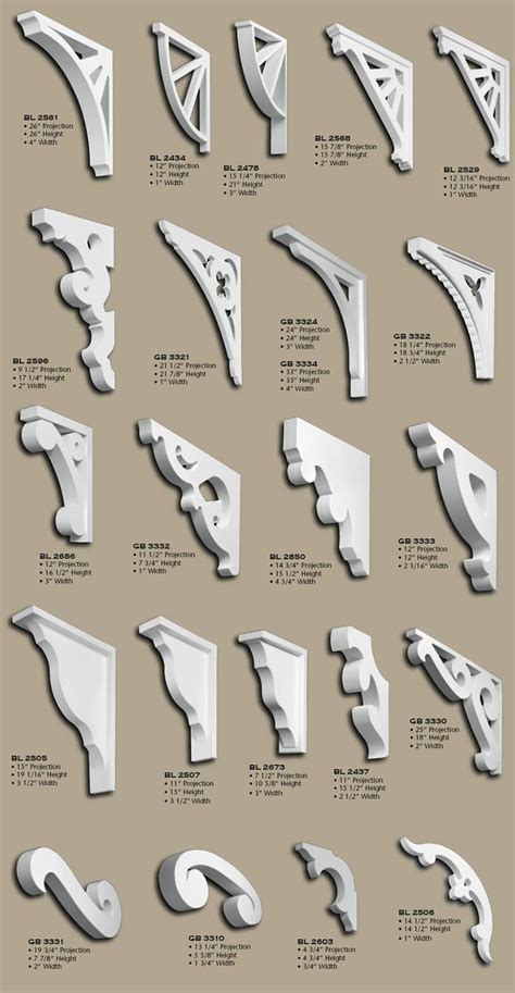 Corbel Templates Decorative