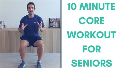 Core and Balance Chair Exercises