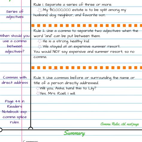 Cornell Note Template Example 10