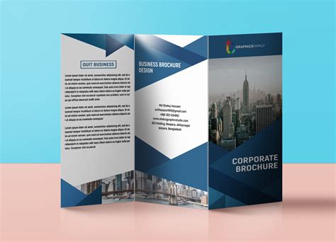 Corporate Brochure PSD Template