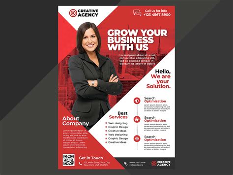 Corporate Business Flyer Template