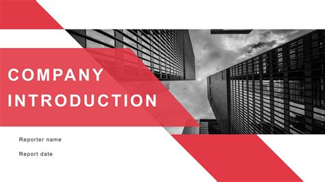 Corporate Company Introduction Template