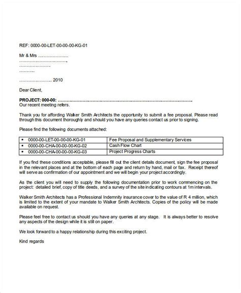 Corporate Fee Proposal Template