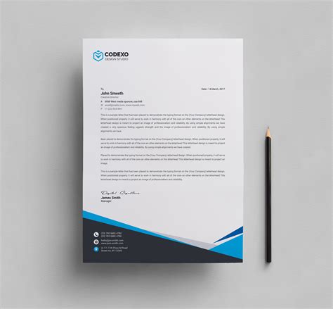 Corporate Letterhead Template