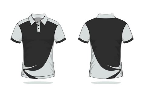 Corporate polo shirt template