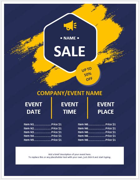 Corporate Sales Flyer Template