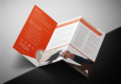 Corporate Trifold Brochure Template