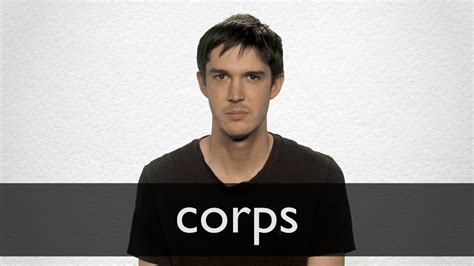 Corps Pronunciation Image 2