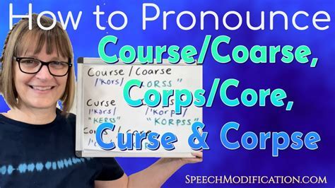 Corps Pronunciation Tips