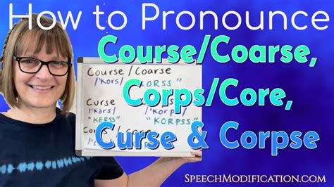 Corps Pronunciation Practice