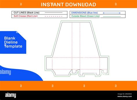 A corrugated cardboard template