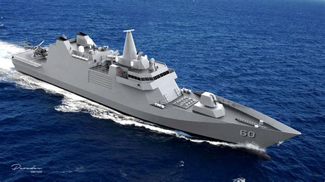 Corvette Warship design concept