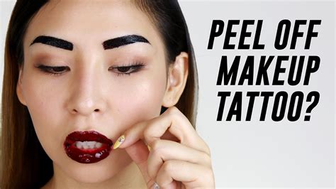 Cosmetic Tattoo Peel Off