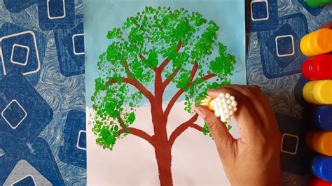 Encouraging Creativity with Cotton Swab Painting Templates