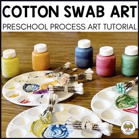 Cotton Swab Painting Templates for Kids