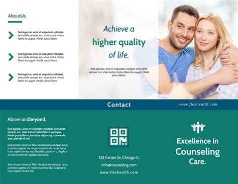 Counseling Brochure Template 10