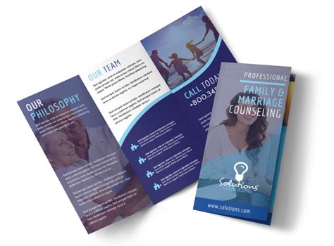 Counseling Brochure Template 4