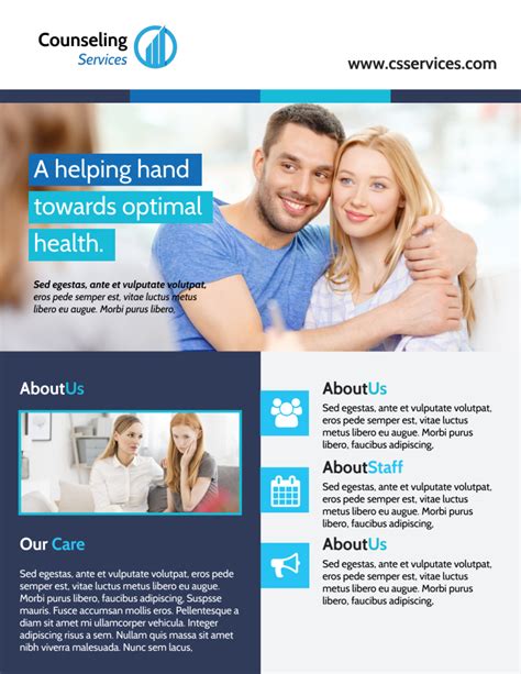 Counseling Flyer Template 1