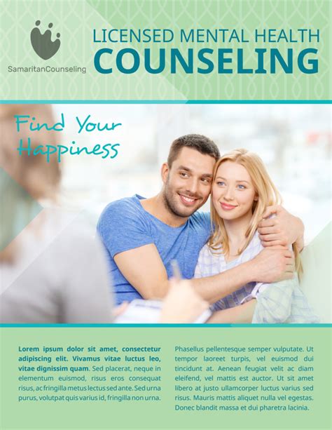 Counseling Flyer Template 2