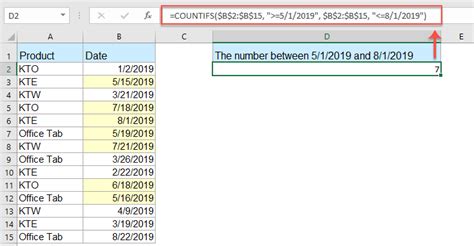 Count Cells Multiple Criteria