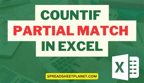 Counting cells with partial text in Excel