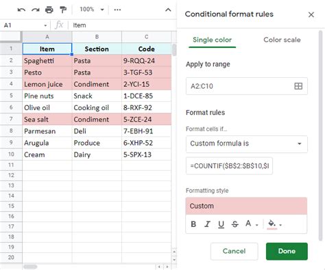 count duplicates in sheets