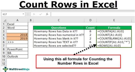 Count rows in Excel VBA