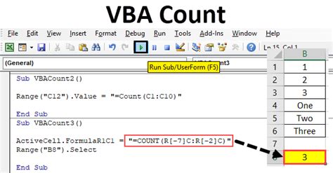 Count rows in Excel VBA using Rows.Count