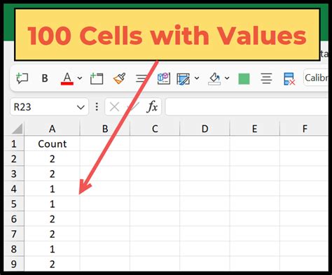 Count visible rows using AGGREGATE function