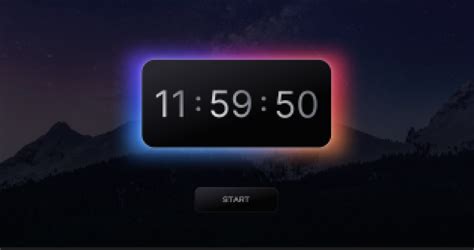 Countdown timer creation