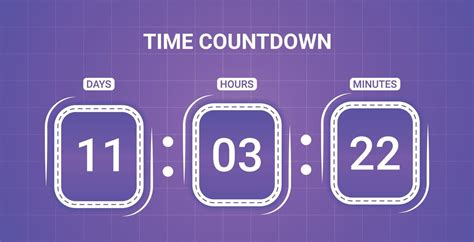 Countdown timer template