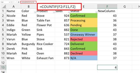 Highlighting Cells with a Specific Condition