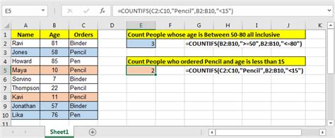 Countifs with two criteria