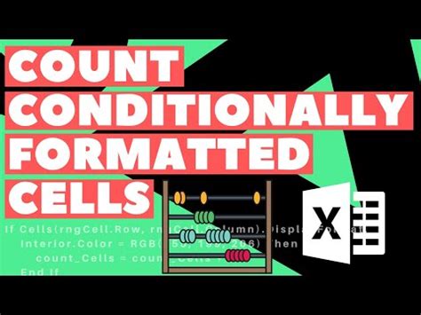 Counting Conditional Formatted Cells using VBA Macro