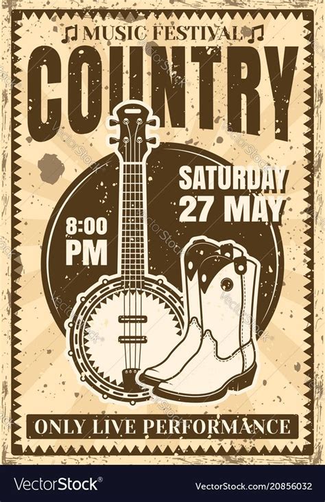 Country Concert Poster