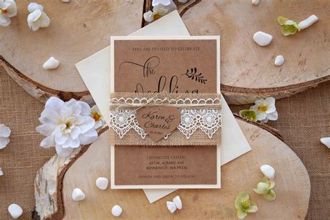 Country Wedding Invitations