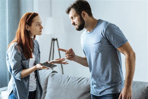 Couple arguing about TV show