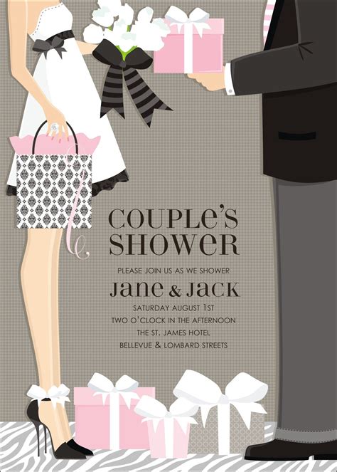 Couple Shower Invitation Templates