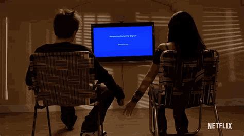 Couple watching TV meme