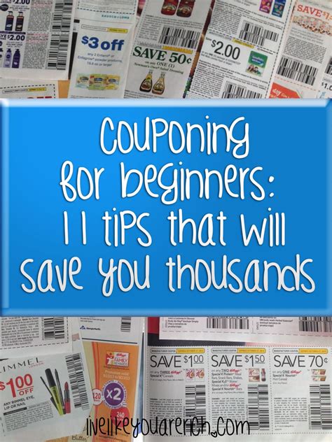 Tips for Using Coupons with Food Stamps