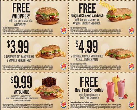 Coupons for Food