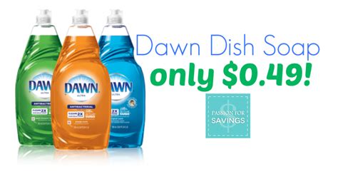 Coupons for Dish Soap