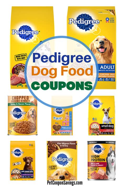 Coupons for Pet Food