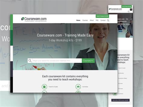 Courseware Website Template