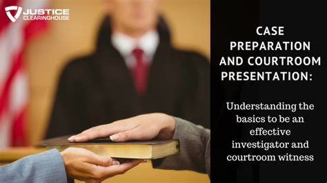 Courtroom preparation image