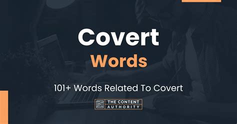 Covert words in literature