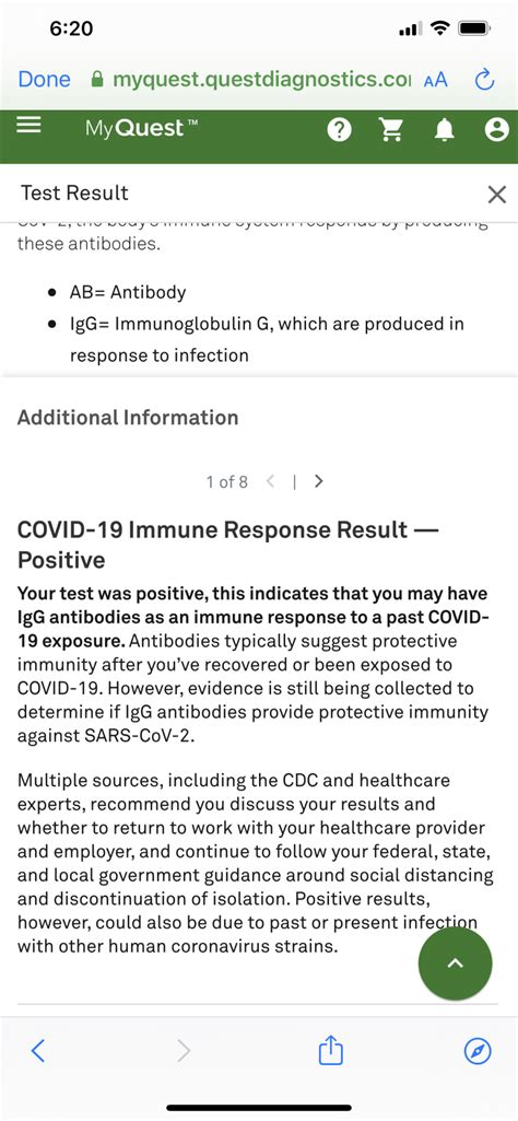 Covid Positive Test Result Template for CVS Improvement