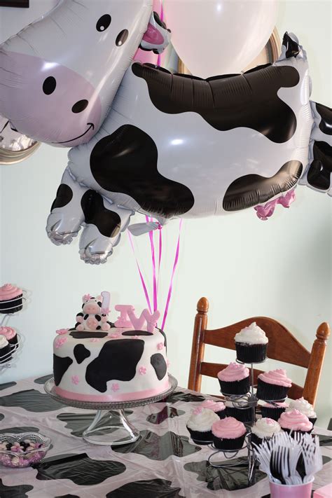 Cow Birthday Party Ideas